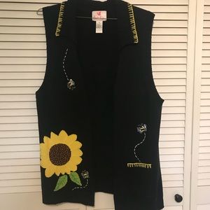 Quacker Factory Sweater vest